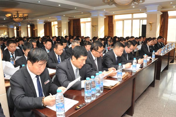 兰州宝运莱股份公司召开2014年度“决战二、三季度”劳动竞赛动员大会